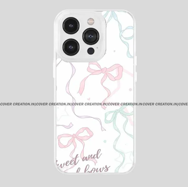 Off_white_&_Pink_Soft_TPU_&_Metal_Back_Cover_For_Mobile_Phone