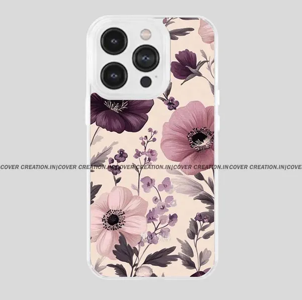 Off_white_&_Purple_Soft_TPU_&_Metal_Back_Cover_For_Mobile_Phone