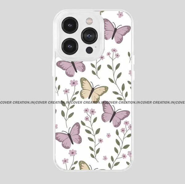Off_white_&_Purple_Soft_TPU_&_Metal_Back_Cover_For_Mobile_Phone