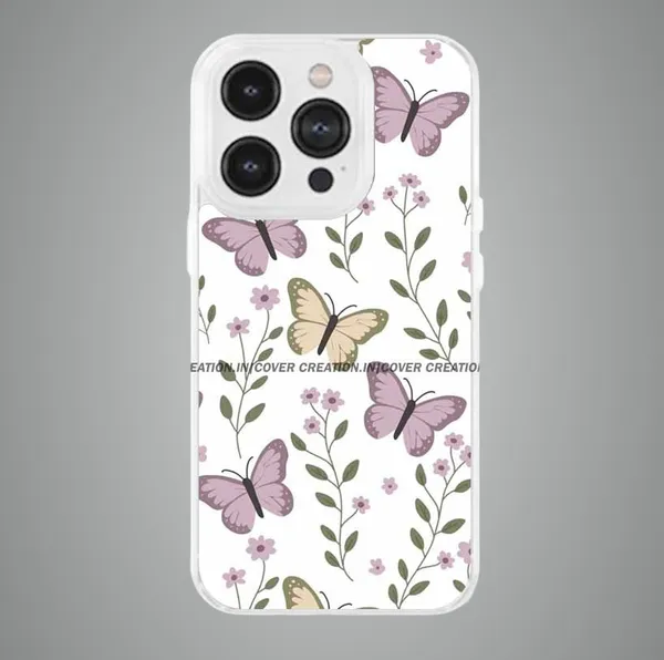Off_white_&_Purple_Soft_TPU_&_Metal_Back_Cover_For_Mobile_Phone