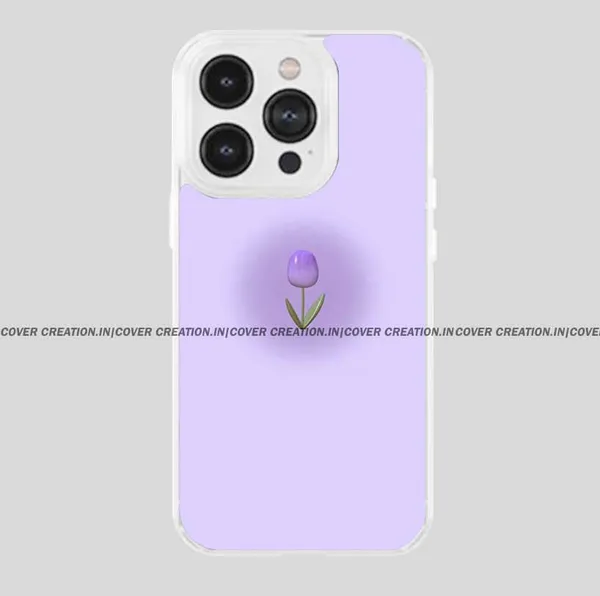 Purple_Soft_TPU_&_Metal_Back_Cover_For_Mobile_Phone