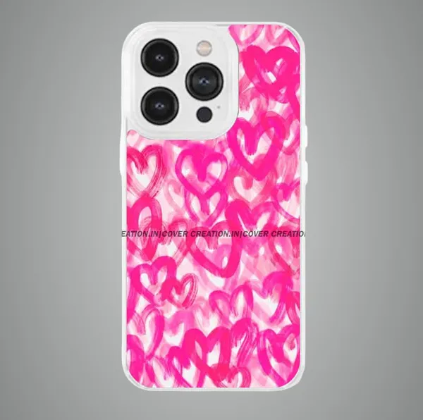 Pink_Soft_TPU_&_Metal_Back_Cover_For_Mobile_Phone