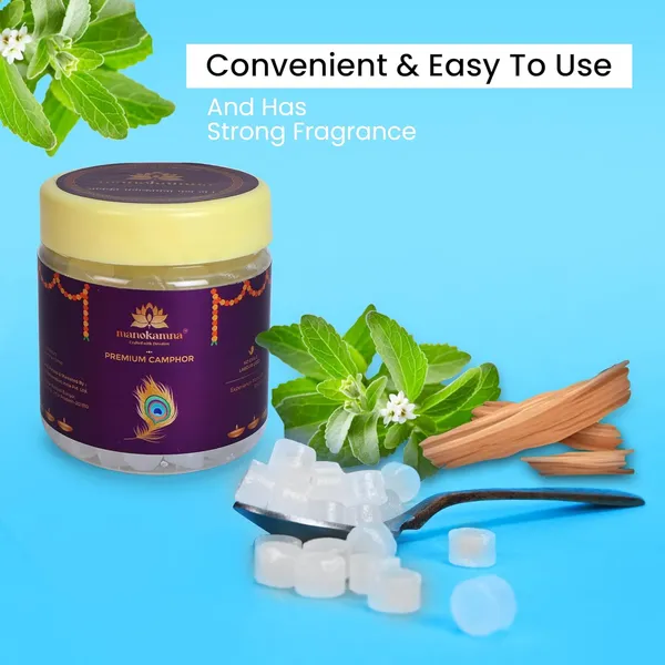 Stress_Relieving_White_Premium_Camphor_Tablets_,_Long-Lasting_Aroma_For_Puja_And_Purification_,_100%_Natural,_Aromatic_And_Multipurpose_,_Rituals,_Devotion_And_Air_Cleansing_,_(50G_Each)_,_Zero_Carbon_For_Home,Puja