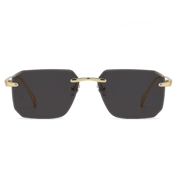 Black_And_Gold_Plastic_And_Metal_Sunglasses_For_Unisex