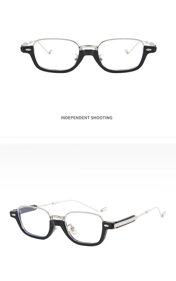 Black_And_Silver_Plastic_And_Metal_Sunglasses_For_Unisex