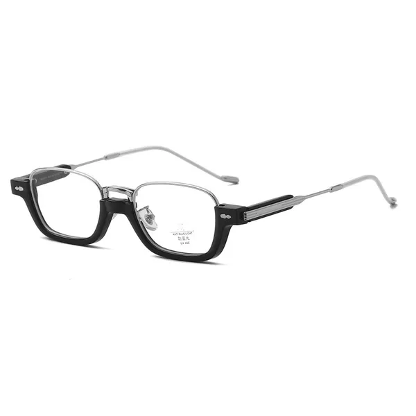 Black_And_Silver_Plastic_And_Metal_Sunglasses_For_Unisex