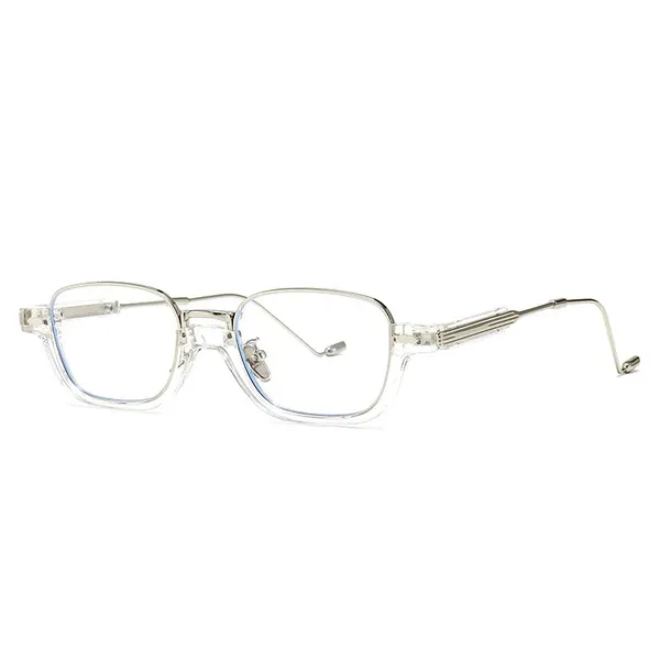 Transparent_And_Silver_Plastic_And_Metal_Sunglasses_For_Unisex