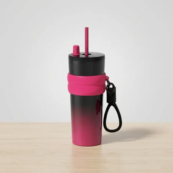 Tumbler_710_Ml_SUS_316_Superior_Steel_Tumbler_Vacuum_Flask_Water_Gym_Bottle_Smooth_Red_and_Black_Color_Leak_Proof_Lid_with_Straw_Carrying_Rope_Sipper_Bottle_For_Tea_Coffe_Water_Insulated_Hold_and_Cold