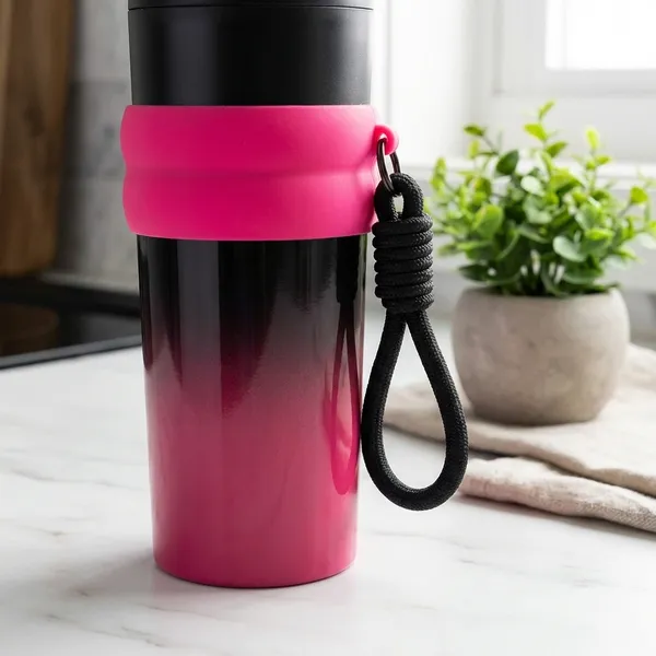 Tumbler_710_Ml_SUS_316_Superior_Steel_Tumbler_Vacuum_Flask_Water_Gym_Bottle_Smooth_Red_and_Black_Color_Leak_Proof_Lid_with_Straw_Carrying_Rope_Sipper_Bottle_For_Tea_Coffe_Water_Insulated_Hold_and_Cold