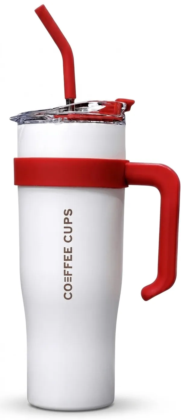 Lapocci_Stainless_Steel_1200_Ml_Tumbler_Water_Bottle_Vacuum_Flask_with_Lid_&_Steel__Green_for_Gym_Office_Travel_Fits_in_Car_Cupholder_(Red_&_White)
