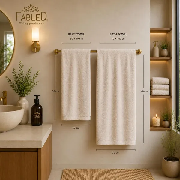 Cotton_Bath_And_Hand_Towel_Set