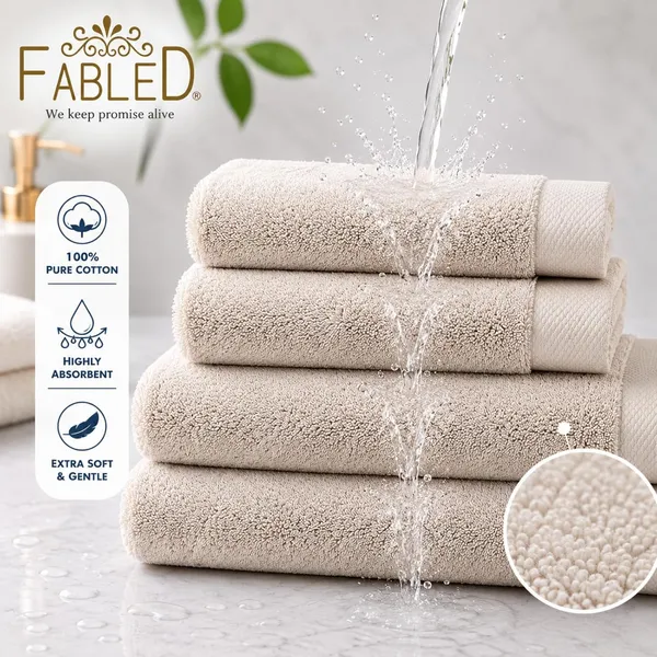 Cotton_Bath_And_Hand_Towel_Set