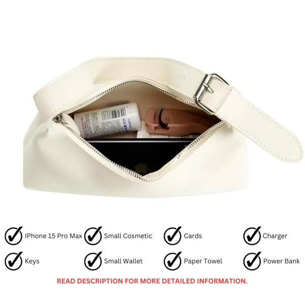 White_Alpha_Hobo_Sholder_Bag_Small_Shoulder_Handbag_Party_Dinner_For_Women