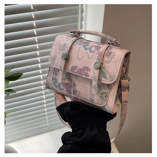 Pink_Small_Sling_Bag_Girls_Sling_Bag_Detachable_Strap_Magnetic_For_Women