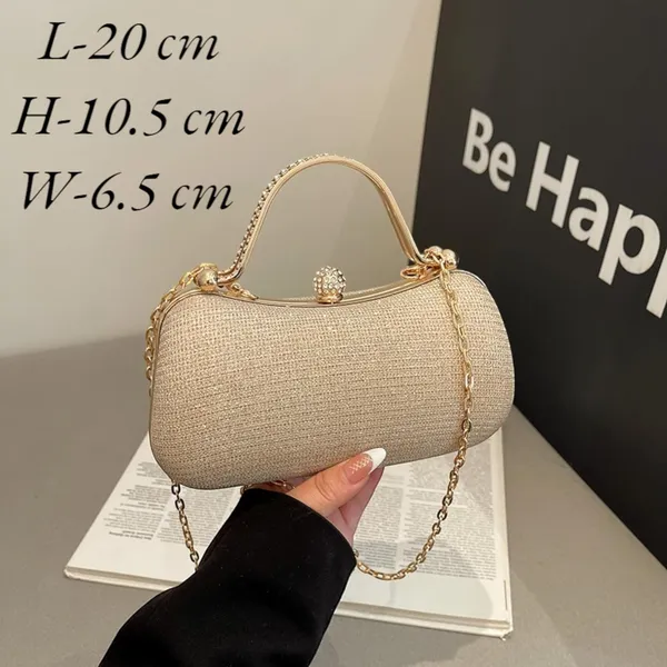 Gold_Luna_S_Evening_Clutch_Purse_Structured_Sling_Party_Dinner_For_Women