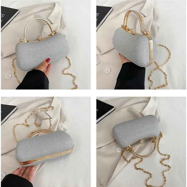 Silver_Luna_S_Evening_Clutch_Purse_Structured_Sling_Party_Dinner_For_Women