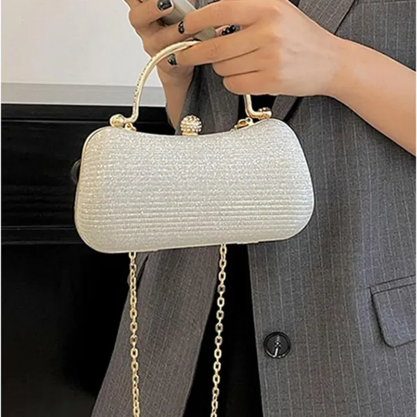 Silver_Luna_S_Evening_Clutch_Purse_Structured_Sling_Party_Dinner_For_Women