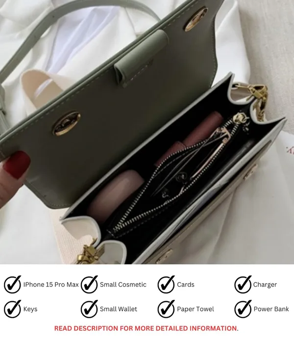 Green_Sleek_Nyc_Style_Sling_Bag_Mall_Crossbody_Sling_For_Women