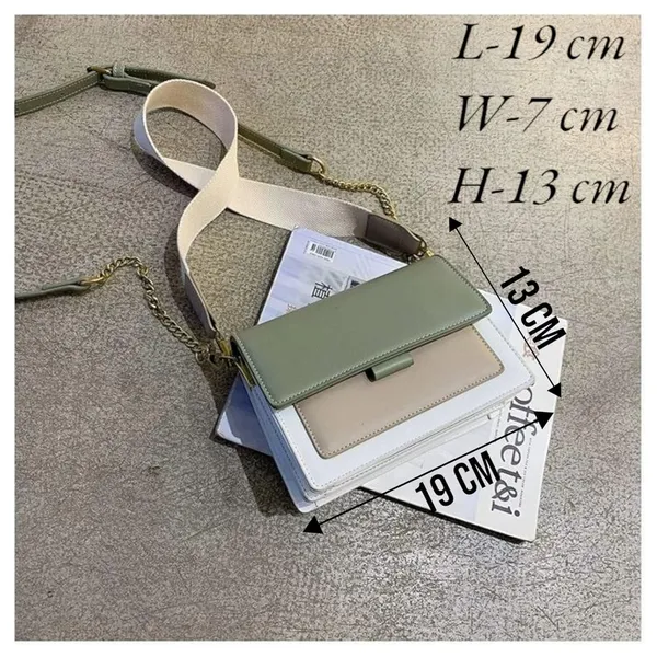 Green_Sleek_Nyc_Style_Sling_Bag_Mall_Crossbody_Sling_For_Women