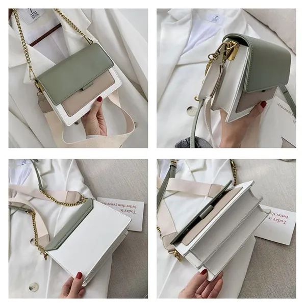 Green_Sleek_Nyc_Style_Sling_Bag_Mall_Crossbody_Sling_For_Women