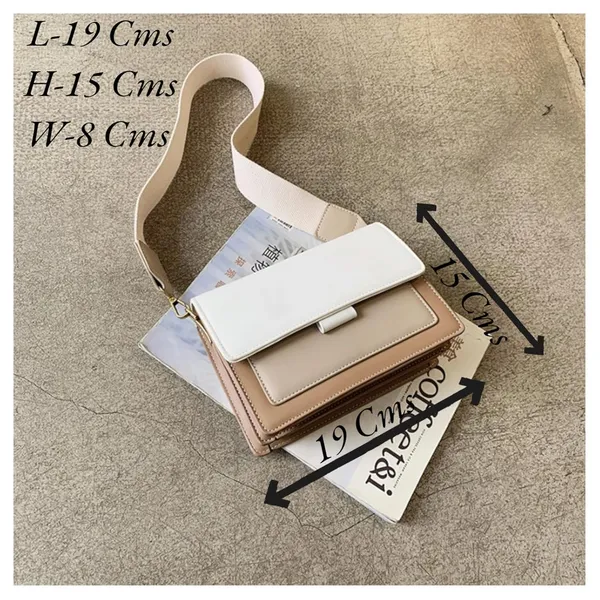 White_Sleek_Nyc_Style_Sling_Bag_Mall_Crossbody_Sling_For_Women