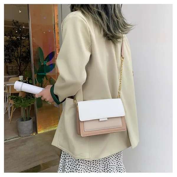 White_Sleek_Nyc_Style_Sling_Bag_Mall_Crossbody_Sling_For_Women