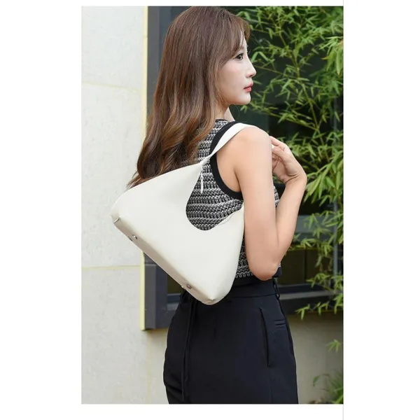 White_Ency_Hobo_Side_Bag_Mall_Small_Shoulder_Handbag_Party_For_Women