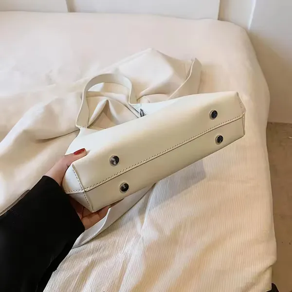 White_Ency_Hobo_Side_Bag_Mall_Small_Shoulder_Handbag_Party_For_Women