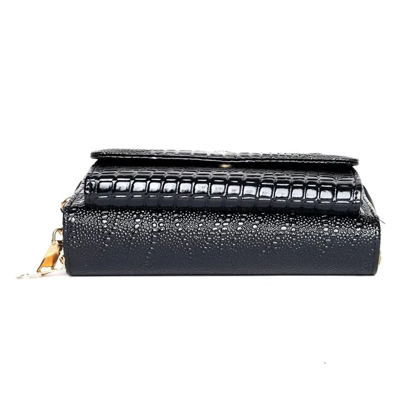 Black_Crococharm_Pu_Leather_Mini_Sling_Bag_Mini_Crossbody_Dual_For_Women