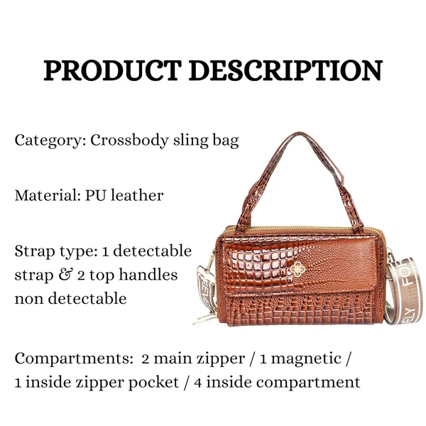 Brown_Crococharm_Pu_Leather_Mini_Sling_Bag_Mini_Crossbody_Dual_For_Women