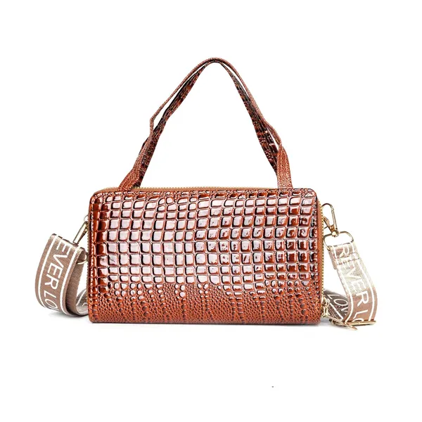 Brown_Crococharm_Pu_Leather_Mini_Sling_Bag_Mini_Crossbody_Dual_For_Women