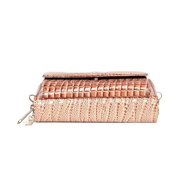 Khaki_Crococharm_Pu_Leather_Mini_Sling_Bag_Mini_Crossbody_Dual_For_Women