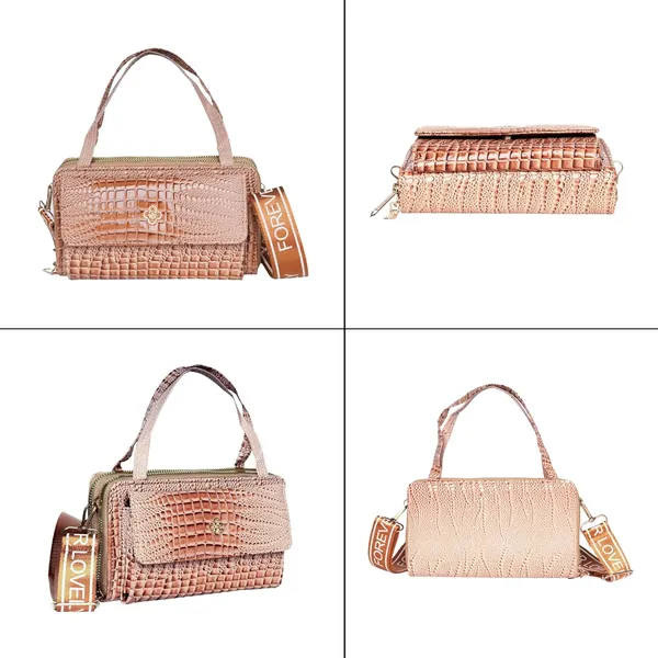 Khaki_Crococharm_Pu_Leather_Mini_Sling_Bag_Mini_Crossbody_Dual_For_Women