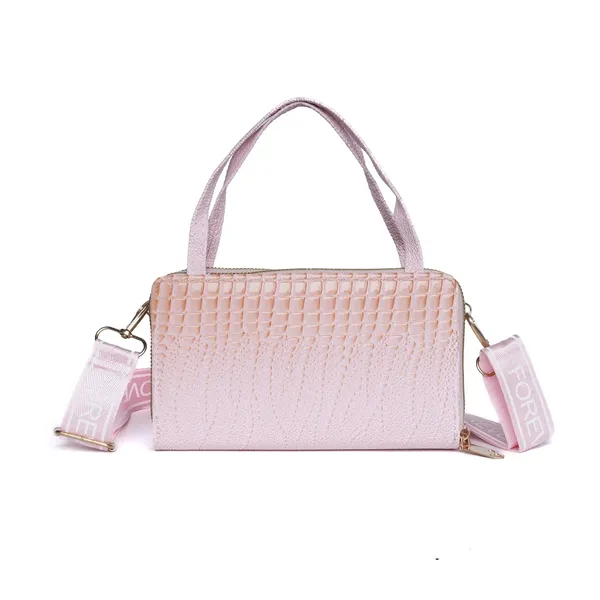 Soft_Pink_Crococharm_Pu_Leather_Mini_Sling_Bag_Mini_Crossbody_Dual_For_Women