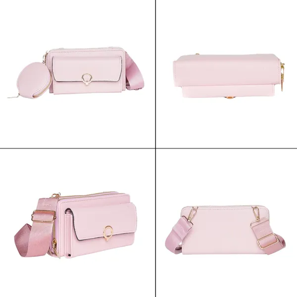 Light_Pink_Vero_Mini_Crossbody_Bag_Dual_Compartment_Mini_Sling_For_Women