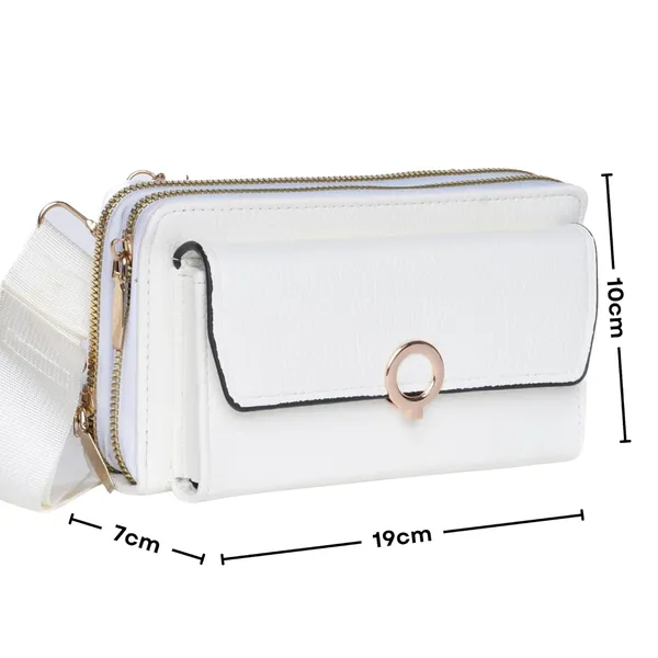 White_Vero_Mini_Crossbody_Bag_Dual_Compartment_Mini_Sling_For_Women
