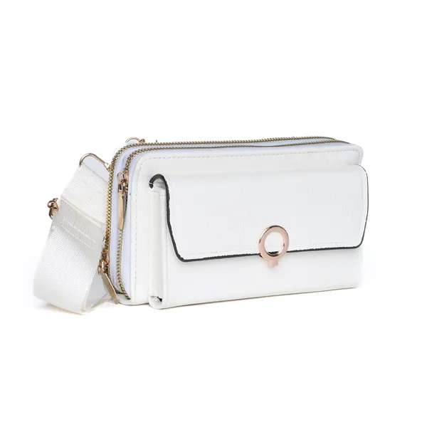 White_Vero_Mini_Crossbody_Bag_Dual_Compartment_Mini_Sling_For_Women
