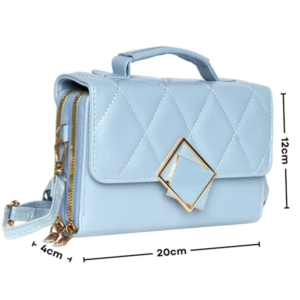Blue_Mini_Sling_Bag_Crossbody_Quilted_Pu_Leather_Purse_Dual_For_Women