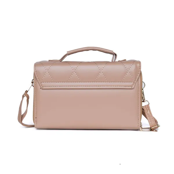Khaki_Mini_Sling_Bag_Crossbody_Quilted_Pu_Leather_Purse_Dual_For_Women