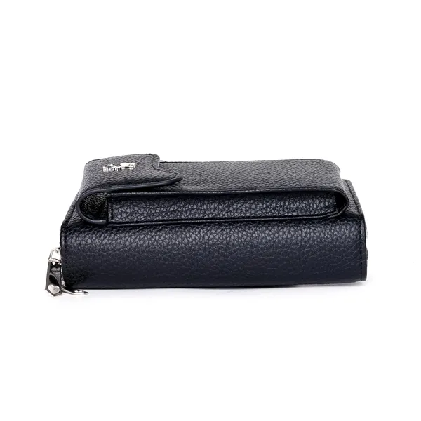 Black_Pu_Leather_Crossbody_Sling_Bag_Coin_Pouch_Detachable_For_Women