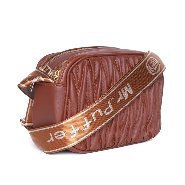 Brown_Puffer_Sling_Bag_Mall_Crossbody_Bag_Everyday_Casual_Sling_For_Women