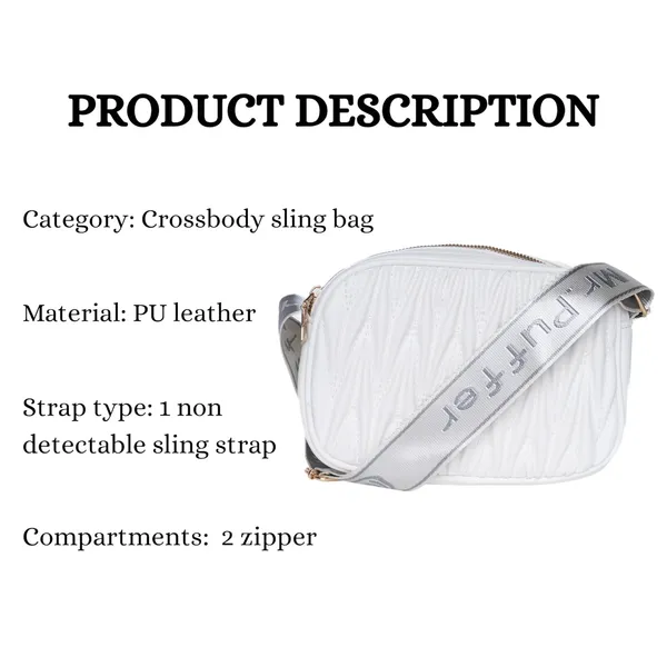 White_Puffer_Sling_Bag_Mall_Crossbody_Bag_Everyday_Casual_Sling_For_Women