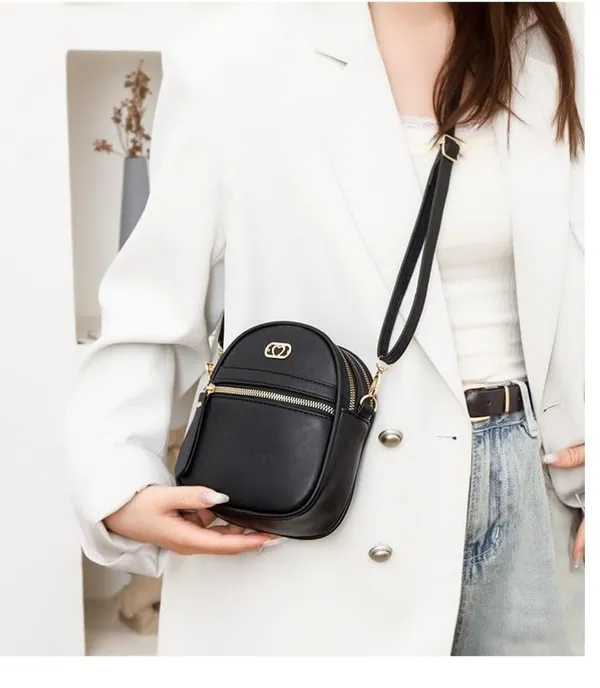 Black_Mini_Sling_Bag_Girls_Pu_Leather_Small_Crossbody_Bag_For_Women