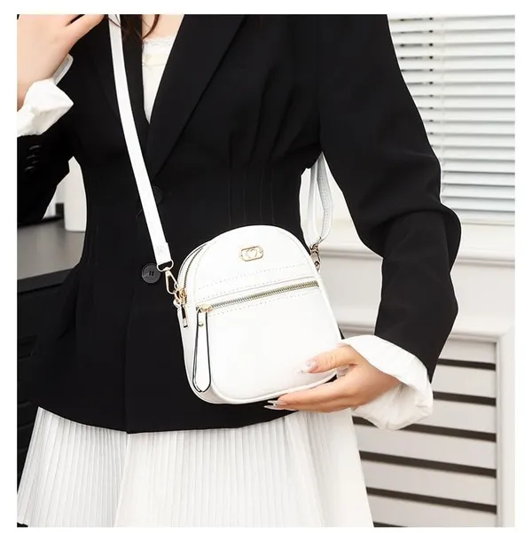 White_Mini_Sling_Bag_Girls_Pu_Leather_Small_Crossbody_Bag_For_Women