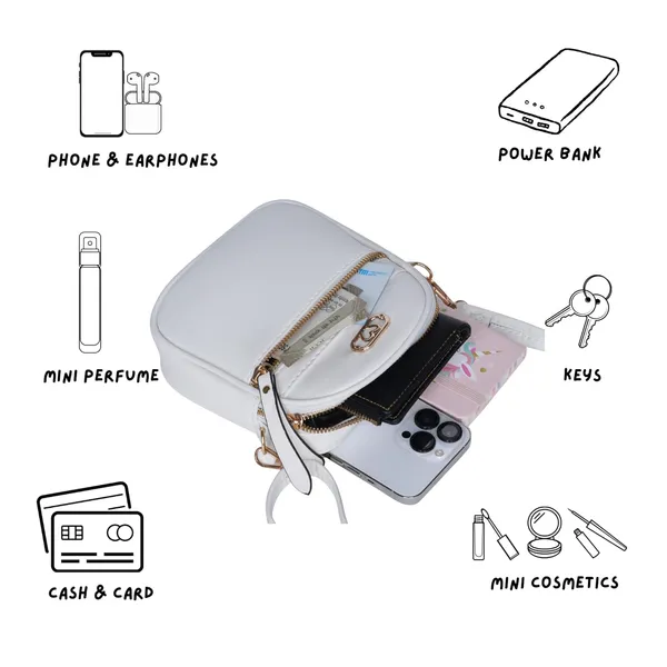 White_Mini_Sling_Bag_Girls_Pu_Leather_Small_Crossbody_Bag_For_Women