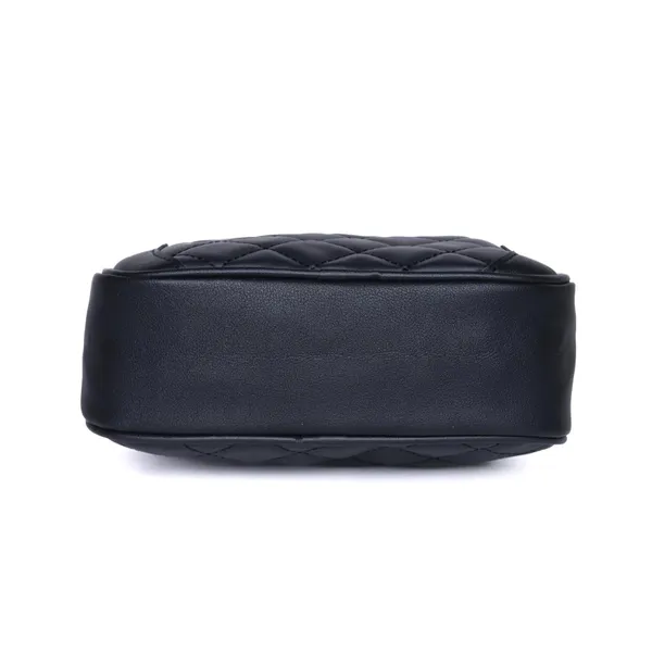 Black_Aria_Quilted_Ling_Bag_Compact_Pu_Leather_Handbag_Adjustable_For_Women