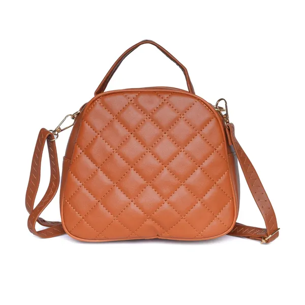Brown_Aria_Quilted_Ling_Bag_Compact_Pu_Leather_Handbag_Adjustable_For_Women