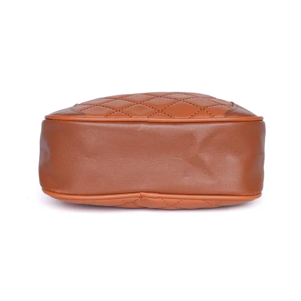 Brown_Aria_Quilted_Ling_Bag_Compact_Pu_Leather_Handbag_Adjustable_For_Women