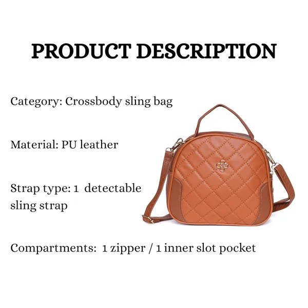 Brown_Aria_Quilted_Ling_Bag_Compact_Pu_Leather_Handbag_Adjustable_For_Women