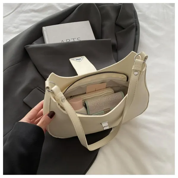 White_Cassi_Hobo_Bags_Houlder_Hand_Bag_Woman_Stylish_Leatherette_For_Women
